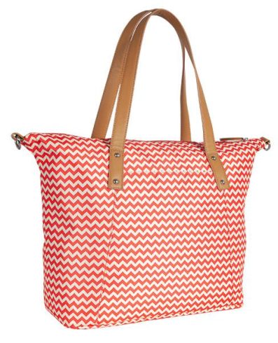 Geantă de mamă CANPOL 78/500 cu funcție de atașare la cărucior, roșie