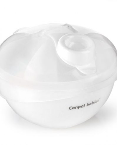 Recipient pentru lapte praf CANPOL 56/014, alb