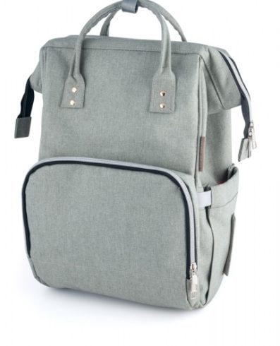 CANPOL 50/103 Rucsac pentru mamă cu funcție de fixare pe cărucior gri