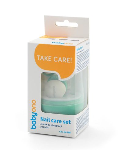 BO398/01 Set de îngrijire a unghiilor Take Care pentru copii și bebeluși MINT