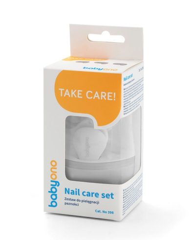 Set de îngrijire a unghiilor gri pentru copii și bebeluși BO398/03 TAKE CARE