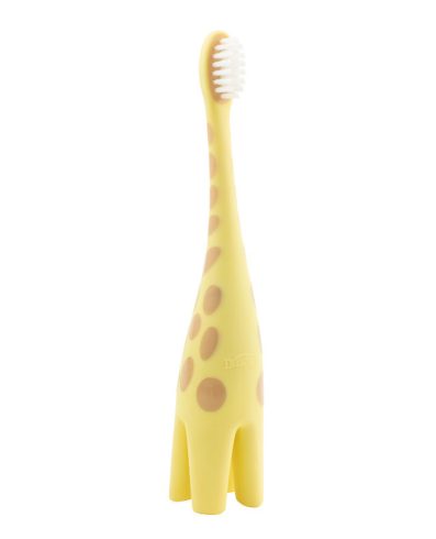 Periuță de dinți Dr. Browns HG060 Giraffe pentru bebeluși și copii mici