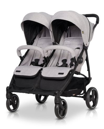 Cărucior geamăn EASY GO DOMINO PEARL