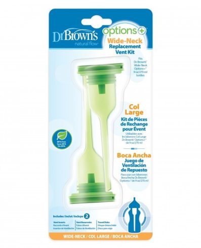 Kit piese de schimb Dr. Browns WR201 pentru sticla cu gât larg 270 ml OPȚIUNI+