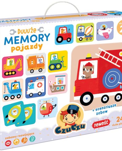 CzuCzu 6706476 Puzzle educativ de memorie Vehicule mari