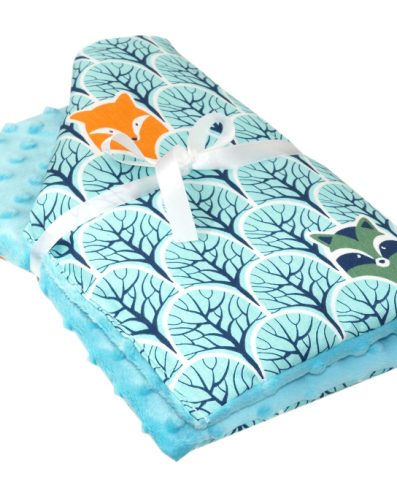 Perna turcoaz 40x30 Minky turcoaz AMY 81970 M. AKUKU