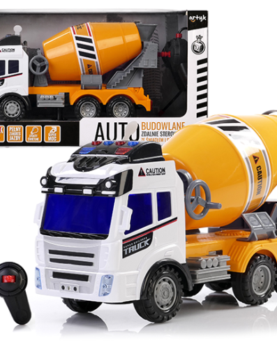 Mașină de construcții cu telecomandă Betonieră JUCĂRII PENTRU BĂIEȚI 131240