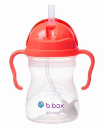 B.BOX BB00510 Sticlă cu pai 240 ml pepene verde