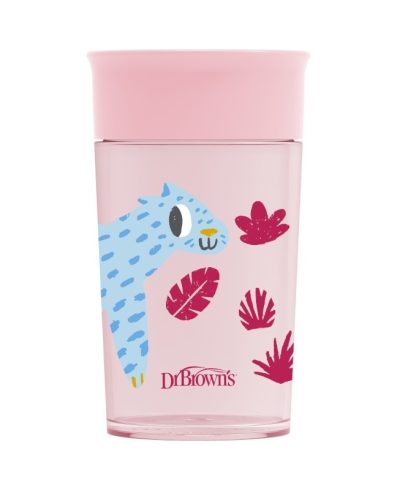 Dr. Browns TC01093 360 Pahar de băut 300 ml Roz
