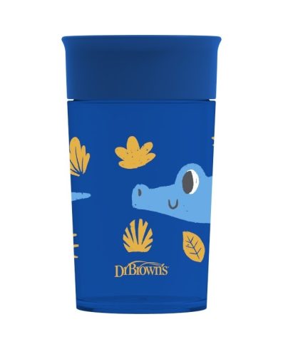 Dr. Browns TC01094 CANE 360° - Beți ca dintr-un pahar, 300 ml, albaster