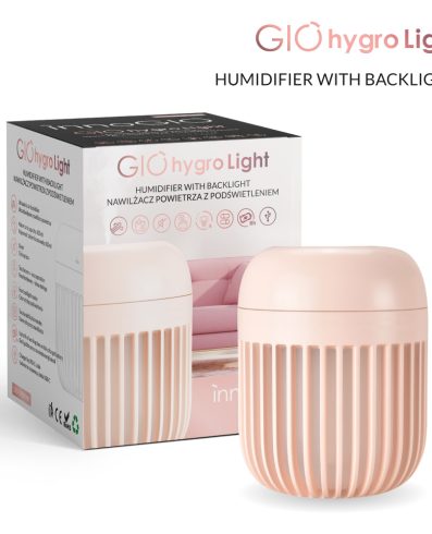 Umidificator de aer + Lama plus gri GIO-827 GRATUIT ,INNOGIO GIO-190PINK GIOhidro