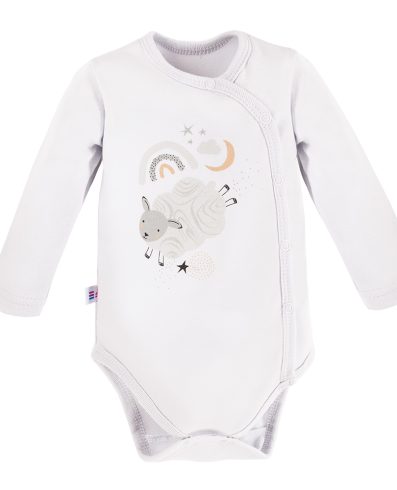 EWA 728258 MELLOW Body lung cu fermoar, alb 62