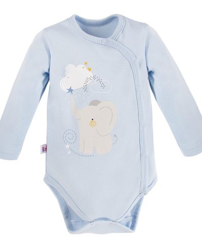 EWA 728296 MELLOW Body lung cu fermoar, albastru 56
