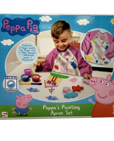 DAMI PEP-4624 Set de pictură Peppa cu șorț PROMOȚIE