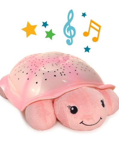 Lampă nocturnă 2 în 1 Țestoasa roz Cloud B CLTT-7323-T2P N10/20