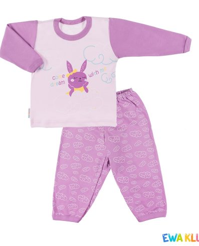 Pijama EWA 844903 LITTLE MOON DZIEW violet 104