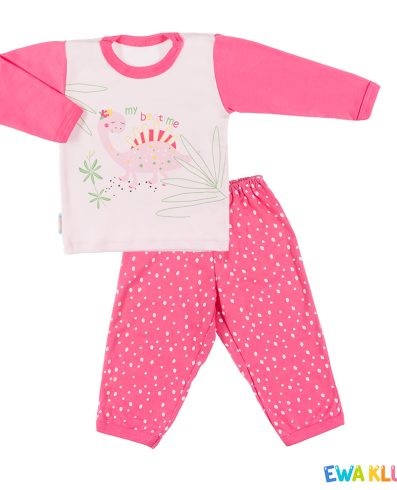Pijamale EWA 844712 LITTLE MOON FETIȚĂ roz 86