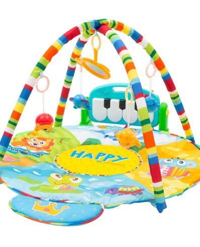 BABY MIX 46210 Covor educativ cu pian Safari 38649