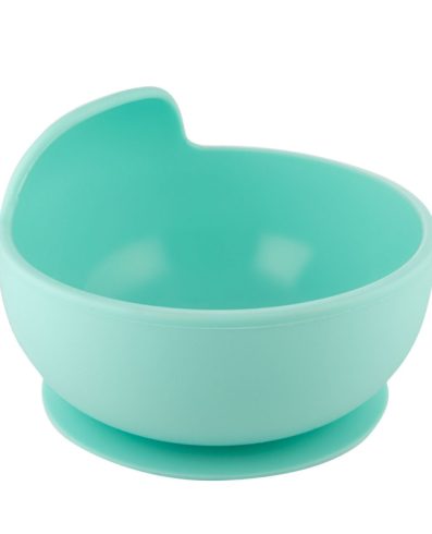 Cană din silicon CANPOL 51/400 cu ventuză, turcoaz