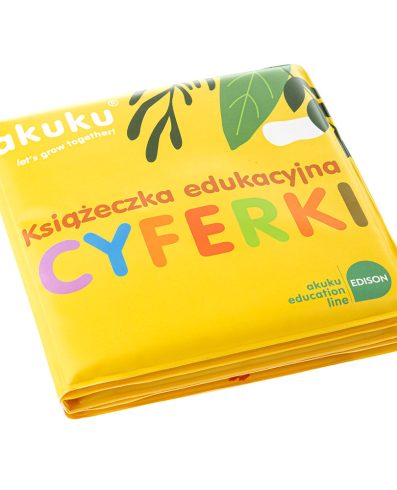 Numere -carte educaționala pentru baie AKUKU A0474