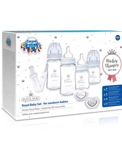 CANPOL 0295 Set Royal Baby pentru băieți
