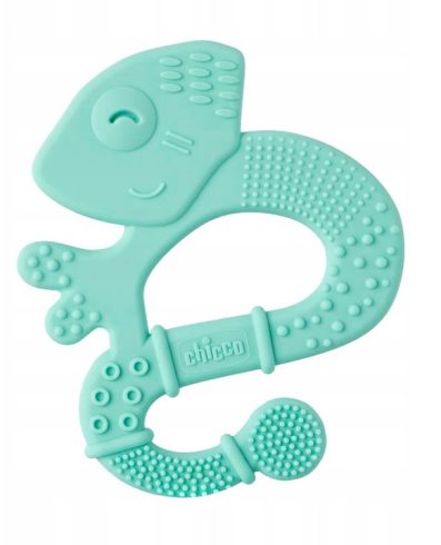 CHICCO 00028110200000 Jucărie de dentiție moale cu șopârlă, băieți, 2 luni+