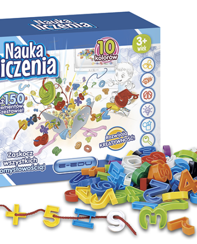 Învățarea numărării Blocuri E-EDU 150 bucati 128677