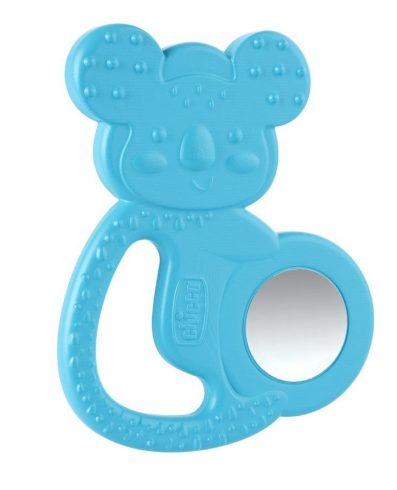 CHICCO 00028150200000 Jucărie de dentiție din oțel inoxidabil Koala, 4 luni+, pentru băieți