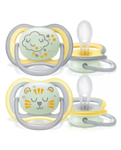 AVENT SCF376/01 Suzetă STHR AIR NIGHTTIME 18+ luni