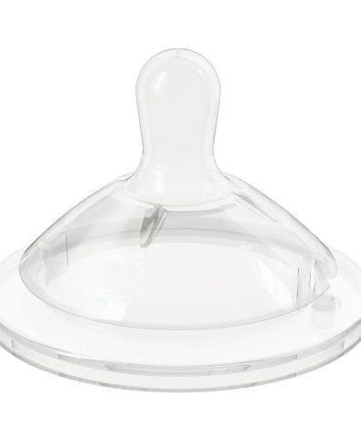 CHICCO 00081057200000 Tetină pentru biberon NF silicon 6 luni+ terci