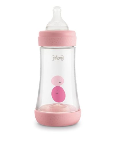 CHICCO 00020223100040 PERFECT5 biberon 240 ml 2 luni+ fetiță*