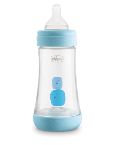 CHICCO 00020223200040 PERFECT5 Sticlă 240 ml 4 luni+ băieți*