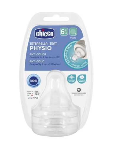 CHICCO 00020347000000 PERFECT5 Suzetă pentru terci de lapte 6 luni+