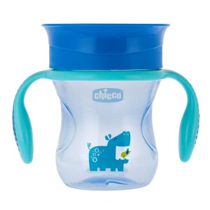 CHICCO 00006951200000 Cană 360 pentru învățarea beției, băieți de la 12 luni în sus