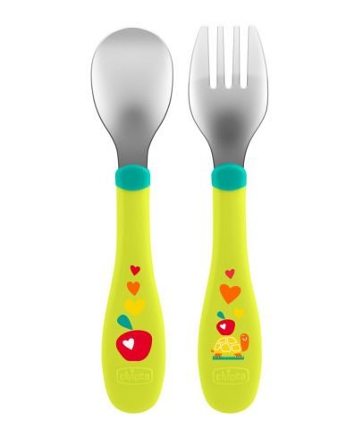 CHICCO 00016102300000 Tacâmuri metalice verzi 18m+