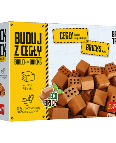 BRICK TRICK 61554 Jumătăți de cărămizi 40 buc