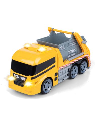 DUMEL HT 63941 Flota municipală Camion de gunoi cu container.