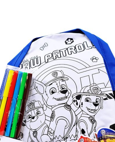 DAMI 37644 Rucsac de colorat PAW PATROL