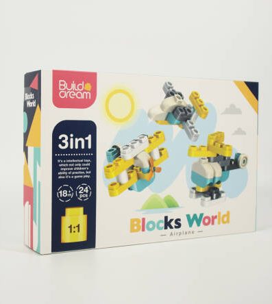 ICOM 7162944 Jucării pentru micuți 3 în 1 24 piese.