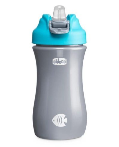 CHICCO 00006920200000 Biberon cu cioc moale 350 ml 2Y+ Băieți