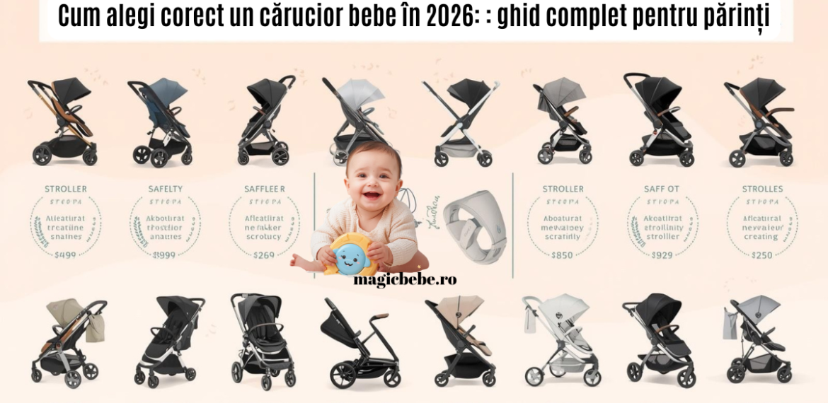 Cum alegi corect un cărucior bebe în 2026