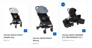 Cărucior GRACO MYAVO Steeple Gray